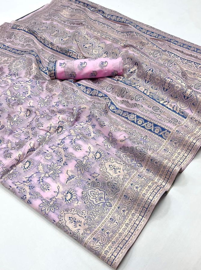 Kafreen Silk By Rajtex Kashmiri Modal Handloom Weaving Saree Online Wholesale